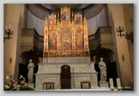 Triptyque de L'Assomption de Marie, de Taddeo di Bartolo - cathedrale - montepulciano