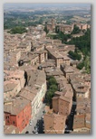 Panorama sur Sienne depuis la Torre della Mangia