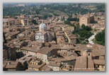 Panorama sur Sienne depuis la Torre della Mangia