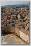 Panorama sur Sienne depuis la Torre della Mangia